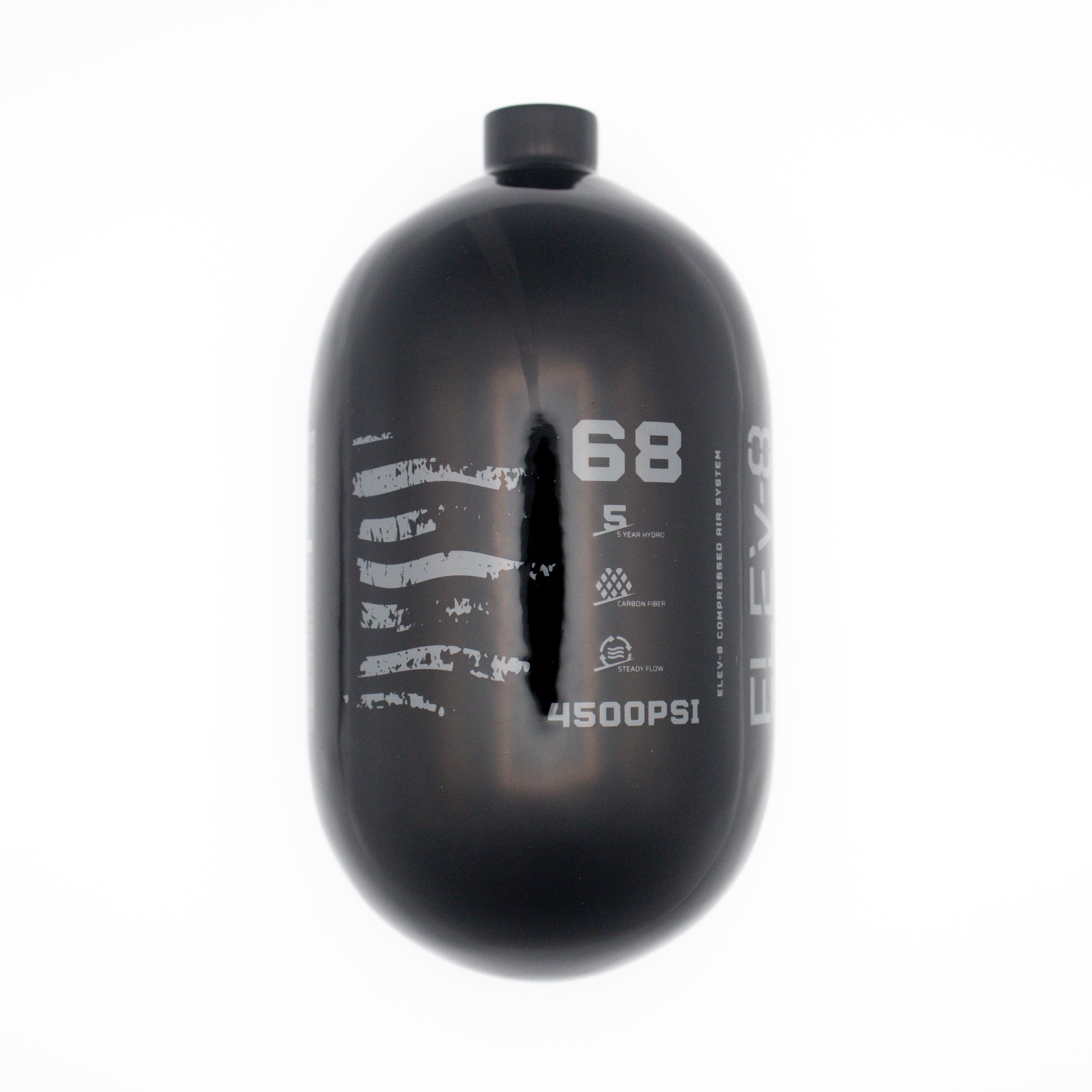 ELEV-8 68ci/4500psi Air Tank - Gloss Black