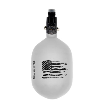 ELEV-8 48ci/4500psi Air System - Matte Pewter/Black Flag