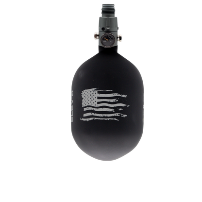 ELEV-8 48ci/4500psi Air System - Matte Black/Pewter Flag
