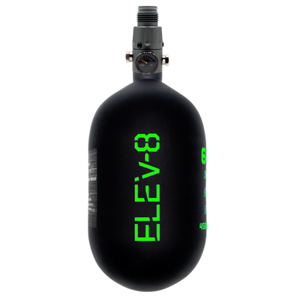 ELEV-8 68ci/4500psi Air System - Gloss Black/Green Logo