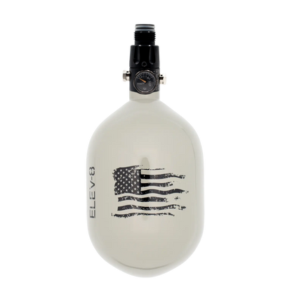 ELEV-8 48ci/4500psi Air System - Gloss Pewter/Black Flag