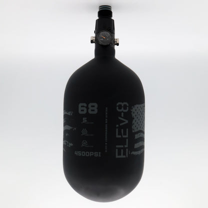 ELEV-8 68ci/4500psi Air System - Matte Black