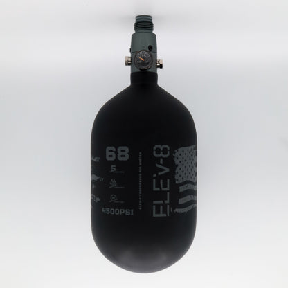 ELEV-8 68ci/4500psi Air System - Matte Black