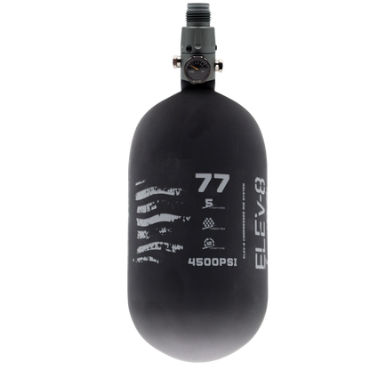 ELEV-8 77ci/4500psi Air System - Matte Black/Pewter Flag