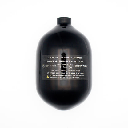 ELEV-8 48ci/4500psi Air Tank - Gloss Black