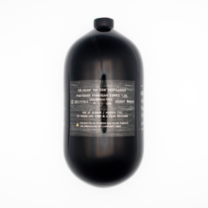 ELEV-8 77ci/4500psi Air Tank - Gloss Black