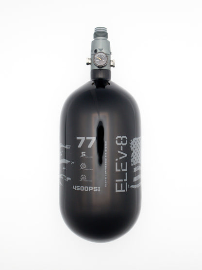 ELEV-8 77ci/4500psi Air System - Gloss Black