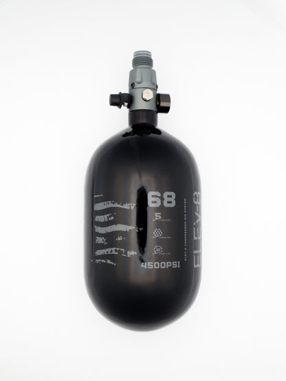 ELEV-8 68ci/4500psi Air System - Gloss Black