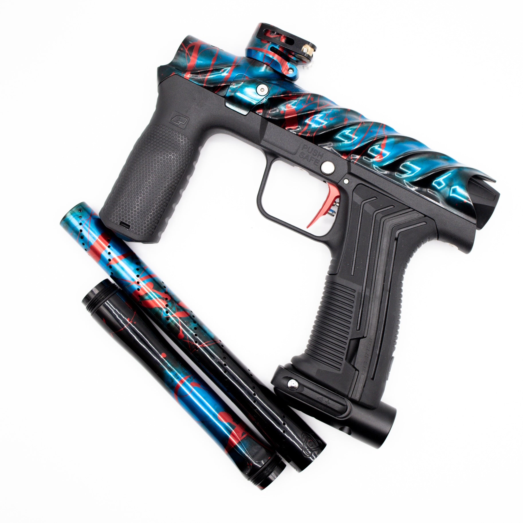 Inception Designs Ripper Emek Polished Blue/Red