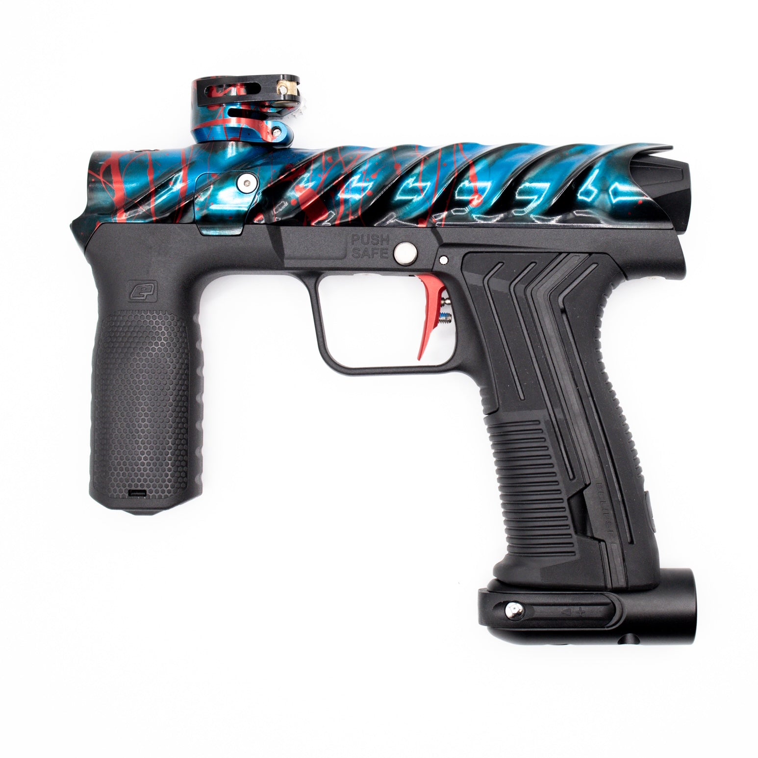 Inception Designs Ripper Emek Polished Blue/Red